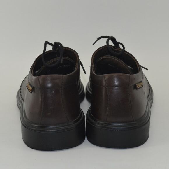Mephisto Mens Dark Brown Dress Shoes Lace Up France Size 8 - Picture 7 of 14